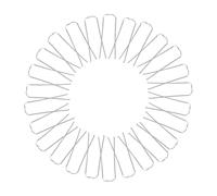 Operitacx 150pcs Galvanized Floral Pins Shaped for Wreaths and Plant Arrangements Rust Resistant Landscape Staples for Garden Greening and Craft Projects Lawn Spikes for Secure Fixing