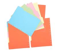 Operitacx 15Pcs Colored Notebook Dividers Index Classified Labels for Easy Document Organization for School Office and Home Use Convenient Divider Tabs for Quick Reference