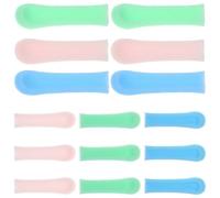 Operitacx 15pcs Earwax Removal Cover Ear Wax Cleaner Cover Soft Silicone Comfortable Gentle Experience for Earwax Cleaning Health Care