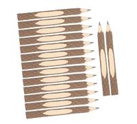 Operitacx 15PCS Natural Bark Pencils Rustic Wooden Twig Branch Pencils for Boys Creative Outdoor Classroom Crafts and Writing Supplies