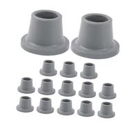 Operitacx 15pcs Shower Chair Rubber Feet Replacement Non-slip Caps for Bath Seat and Bench Tub Chair Feet Anti-skid Heavy Duty Shower Stool Tips for Bathroom Safety