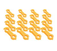 Operitacx 16pcs Bird Leg Braces for Splay Treatment, Plastic Chick Leg Corrector with 3.5mm to 6mm Hoops, Reliable Bird Support for Nestling Rehabilitation and Improved Mobility