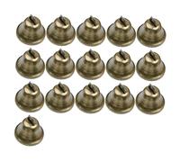Operitacx 16pcs Bronze Metal Craft Bells DIY Handcraft Accessories for Dog Training Wind Chimes Christmas Decorations Jewelry Pendants Packaging