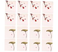 Operitacx 16pcs Creative Birthday Thank You Christmas Blessing Cards Mixed Style DIY Holiday Greeting Cards Set for Thanksgiving and Seasonal Wishes Random Style