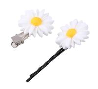 Operitacx 16pcs Sweet Adorable Daisy Hair Clips Pack Girls Hair Accessories Pins for Buns Daisy Charm Boys and Girls Clips Accessories