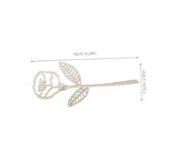 Operitacx 16pcs Wooden Wildflower Stem Decorations for DIY Crafts Handcrafted Rustic Floral Art Signs Versatile Wood Flowers for Wall Hanging Wedding Birthday Home Boho Decor