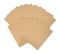 Operitacx 18pcs Back to School Braille for Accessible Braille Board with Enhanced Tactile Experience and Versatile Use, Khaki Paper Tools for Blind People Learning and Writing at Schools