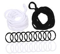 Operitacx 192pcs Elastic Weaving Loom Bands Refill Pack for DIY Potholder Crafts Elastic Durable Loop Cord for Handicraft Projects for Potholder Loom Kit