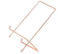 Operitacx 1Pc Simple Metal Desktop Display Stand for Artwork Photos Tablets Versatile Support for Home Office Kitchen and More for Organizing and Showcasing Items Random Color