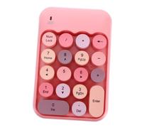 Operitacx 1Pc Wireless Mini Numeric Keypad Compact Portable Key Keyboard for Laptop Desktop Low Power Consumption Easy for Accounting Finance