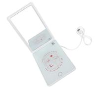 Operitacx 1pcs Sheet Mask Heater Portable Face Mask Warmer with Timing Setting White Abs Electronic Component for On-the-go and Traveling Skincare