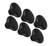 Operitacx 1set Black Metal Guitar Tuning Peg Knobs with Ergonomic Fish Tail Handle Easy Installation Acoustic Guitar String Tuning Peg Replacement for Folk and Electric Models Secure Grip