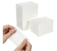 Operitacx 2 Packs Cotton Pads Facial Cotton Pads for Face 4.72x3.93x0.04in Moisturizing Effect Does Not Shed White Makeup Removal Wet Compress