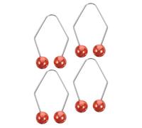 Operitacx 2 Pairs Face Exerciser Dimple Maker 1.69x0.98x0.31in Flexible Dimple Location and Depth Small Lightweight Alloy Material Facial Muscle Training for Beautiful Smile