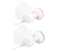 Operitacx 2 Pcs 250 Ml Foaming Lotion Bottles Made of Lightweight Pet Material with Innovative Design, Portable and Refillable Pump Dispensers for Kitchen and Travel Use