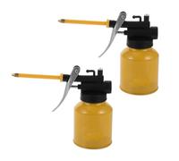 Operitacx 2 Pcs 250ml Aluminum Alloy Oil Can Pump Oiler with No Oil Leakage into Equipments in Industries