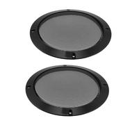 Operitacx 2 Pcs Black Subwoofer Nets Car Audio Speaker Grill Protective Mesh Covers with Easy Fixation Stain-resistant Decorative Protection for Car Sound System