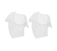 Operitacx 2 Pcs Rice Steamer Liner Steaming Bag White Nylon Large Capacity Portable for Sticky Rice and Food Travel Family Gatherings