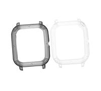 Operitacx 2 Pcs Transparent Watch Cover Protective Case for Tpu Shell Sweat Easy to Clean Stylish Accessory for Daily Use and Workouts