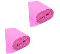 Operitacx 2 Rolls Crepe Paper for DIY Paper Flowers Floral Artwork Wedding Decorations Sturdy Craft Material for Handmade Garlands and Party Wrapping in Blue Pink