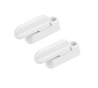Operitacx 2 Sets Sliding Window Safety Locks with Smooth Surface Aluminium Alloy Construction, Child and Pet Protection, Anti-Theft Security Locks for Doors and Windows