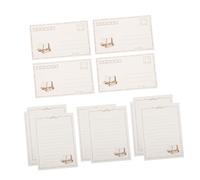 Operitacx 2 Sets Vintage Retro Writing Paper Pack for Letter Writing Decorative Stationery Paper with Floral and Morning Breeze Designs for Expressing Emotions and Giving