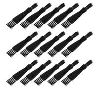 Operitacx 20 Pcs Electric Cleaning Brush Beard Trimmer Cleaning Brush 2.55x0.51x0.16in Double Headed Removes Dust Removes Hair for Men Maintenance