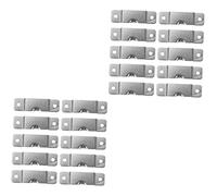 Operitacx 20 pcs Metal Tape Measure Clips Belt Holder Mounts for Tool Belts Durable Convex Design with Screw Easy Installation and Secure Fit for Measuring Tools
