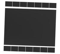 Operitacx 20 Sheets Black Card Paper Thick Craft Paper for DIY Painting Scrapbooking Origami and Handmade Card Making Suitable for Teens Teachers and Family Art Projects
