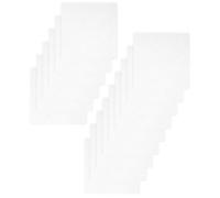 Operitacx 20 Sheets Wet Palette Paper for Acrylic Paints, Disposable White Paper Palette Pad with Versatile Mixing Function, for Model Making and Travel Use by Crafters and Artists