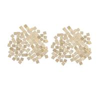 Operitacx 200 pcs Low Melting Point Precut Silver Solder Chips for Jewelry Making Repair DIY Smooth Welding Effect Lightweight Portable Silver Soldering Material for Beginners and