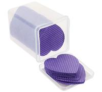 Operitacx 200 Pieces Heart-shaped Nail Polish Remover Wipes Gel Polish Remover Pads Soft Lint-free Fabric Travel-friendly Nail Wipes for Effective and Gel Removal