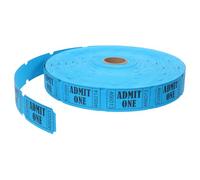 Operitacx 2000 Single Ticket Roll Raffle Tickets 1.97x0.98x0.04in Paper Numbered Stylish Design Time-Saving Entry for Events and Carnivals