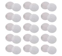 Operitacx 200pcs Holographic Badge Protective Film 70mm for 2.25 Inch 58mm Button Maker Machine Plastic Badge Maker Materials Iridescent Sparkling Button Cover and High-Intensity Luster