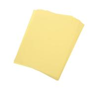 Operitacx 200pcs Light Yellow Copy Paper Smooth High-Performance for Business Documents Contracts Crafting and Printing Eye-Friendly Soft Color for Office and Education Use