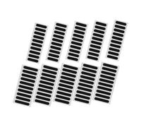 Operitacx 200pcs Mobile Phone Speaker Mesh Adhesive Covers Dust Protection Stickers Black Long Short for Speakers Portable Phone Accessories to Preserve Sound Quality and Prevent Dust