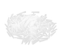 Operitacx 200Pcs Non Skid Tweezers Covers Protective Tip Covers for Elbow Clip Tweezers Compact Portable Tweezers Replacement Craft Beauty Applications
