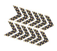 Operitacx 20pcs 14smd Yellow LED Car Rear-View Mirror Turn Signal Indicator Lights Metal Material Bright and Easy to Install Warning Light for Cars
