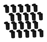 Operitacx 20pcs Black Abs Film Containers with Screw-on Lids for Light Protection and Convenient Storage, Camera Reel Holders for Photography Enthusiasts Storing Film Rolls Safely
