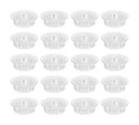 Operitacx 20pcs Bottom Rail End Caps for Blinds Blinds Bottom Rail Fittings round Cord Seal for Window Curtain Accessories in Home and Office Use