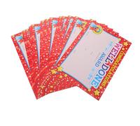 Operitacx 20pcs Colorful Award Certificates for Students Classroom Rewards English Printing School Certificates A4 Size Motivational Teaching Supplies for Primary Pupils