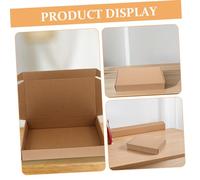 Operitacx 20pcs Corrugated Cardboard Packing Boxes for Mailing Shipping Storage E Flute Sturdy Paper Boxes for Business Packaging and Moving