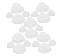 Operitacx 20PCS Diamond Shape Silicone Resin Casting Molds for Handmade Jewelry Making Flexible Epoxy Craft Moulds Small Gemstone DIY Kit for Home and Art Projects