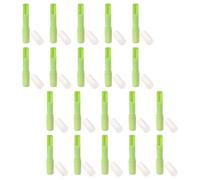 Operitacx 20pcs Empty Lip Gloss Tubes 4g 0.14oz Plastic Refillable Lip Balm Containers with Versatile Storage and Smooth Application for DIY Cosmetic Making and Events