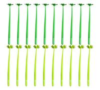 Operitacx 20pcs Gel Ink Pen Four-leaf Shape Cartoon Writing Pens for Boy Girl Note Taking Stationery Boy Girl Gifts