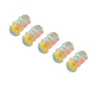 Operitacx 20Pcs Gradient Color Shell Charms DIY Phone Case Ornaments Lightweight Handmade Accessories for Creative Phone Cover Decoration Craft Supplies Random Color