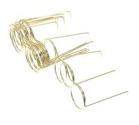Operitacx 20pcs Mini Doll Glasses Metal Wire Frame Round Frameless Eyewear Classic Design for Doll Dress Up Crafts Accessories