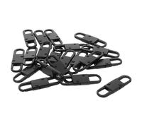 Operitacx 20pcs Mini S Carabiner Clips Theft Spring Gate Metal Alloy Locks for Luggage Suitcase Backpack Keys with Chain Adjustment Feature for Secure Attachment