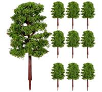 Operitacx 20Pcs Model Trees, 3.15 Inch Miniature Trees for Diorama, Model Train Scenery, Railway Layout, Architecture, Craft Projects and Mini Landscape Decoration