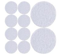 Operitacx 20pcs Multi-Functional Tool Fine Sandpaper Pads Dry Sanding Paper Silver Portable Polishing Sandpaper Handheld Manual Pencil Sharpener for Eyebrow Pencils Eyeliner On-the-go Use